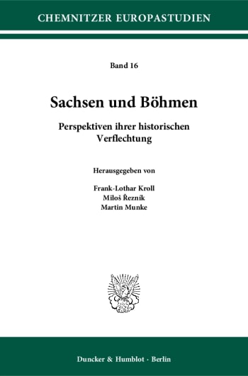 Einbandvorderseite der Publikation, Link zur Publikation auf der Webseite des Duncker & Humblot Verlages.